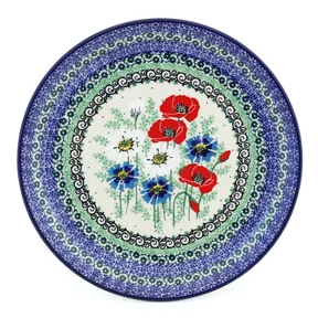 Talerz obiadowy 266<br>Ceramika Artystyczna Bolesławiec
